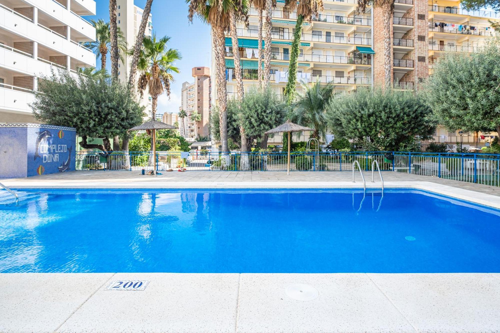 Donna II 7-32 Apartment Levante Beach-Old Town Benidorm Eksteriør billede